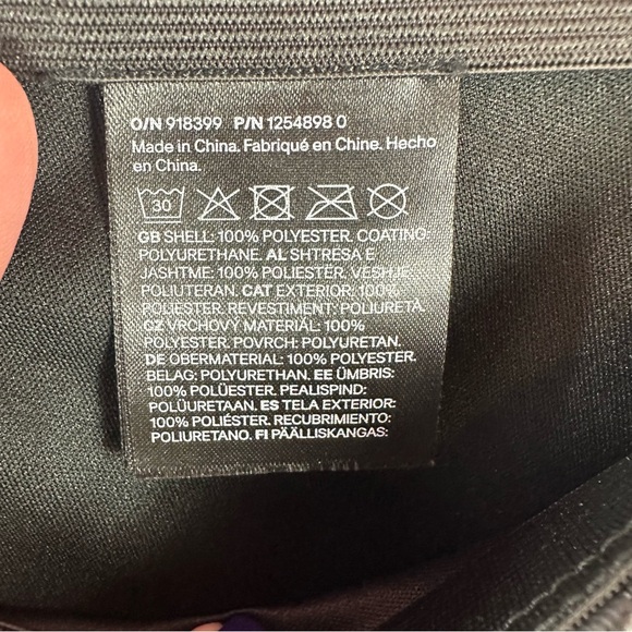 H&M Divided Black faux leather skinny Pants womens XL ankle zip pull on festival - Picture 3 of 10